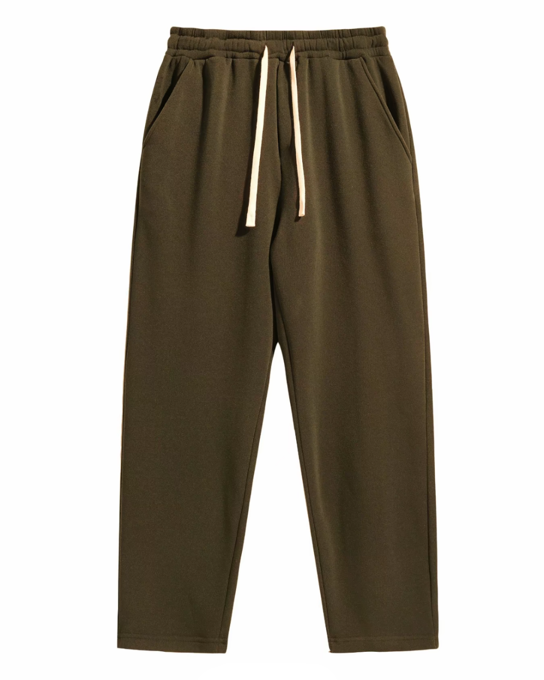 Men's Casual Joggers - Olive Brown